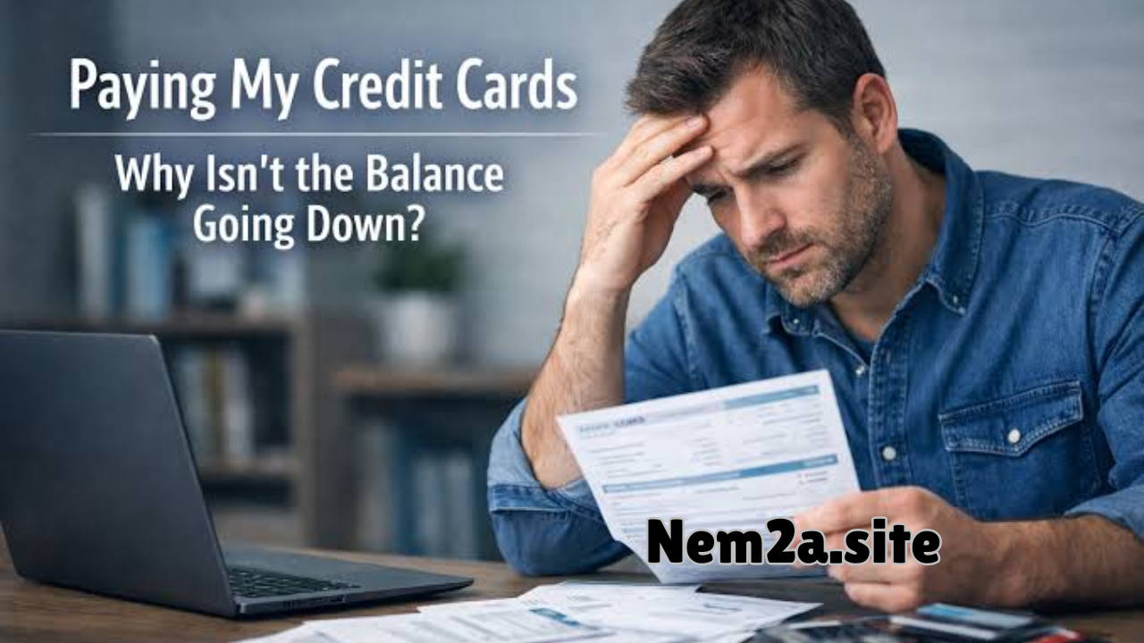 Why Your Credit Card Balance Is Not Going Down